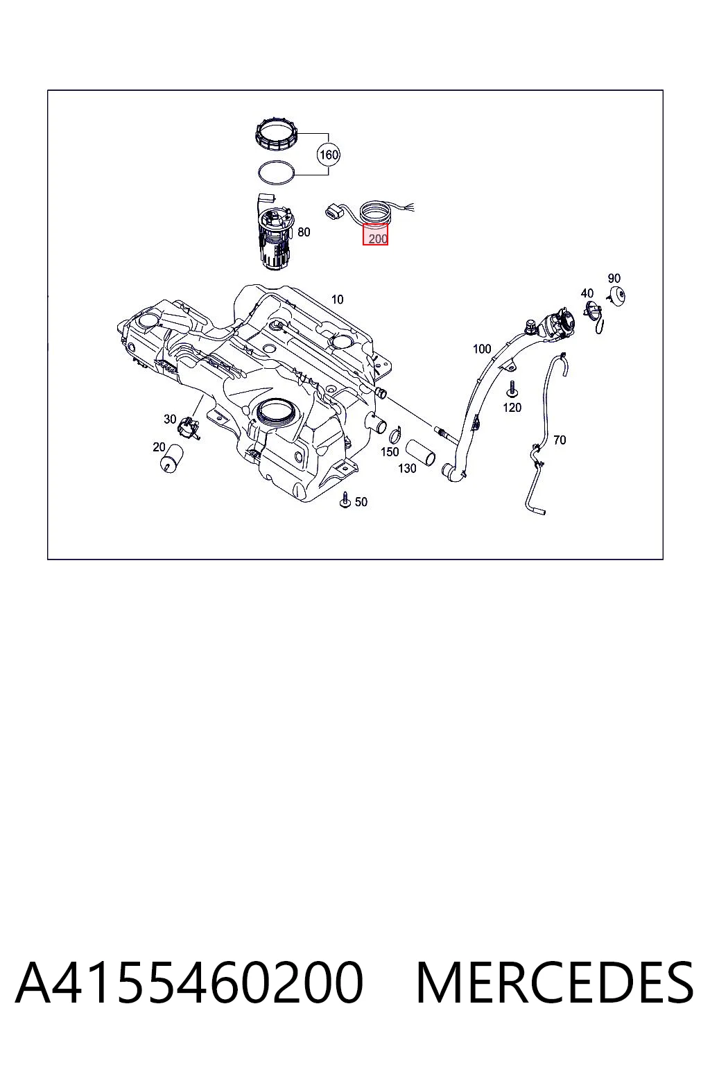 A4155460200 Mercedes