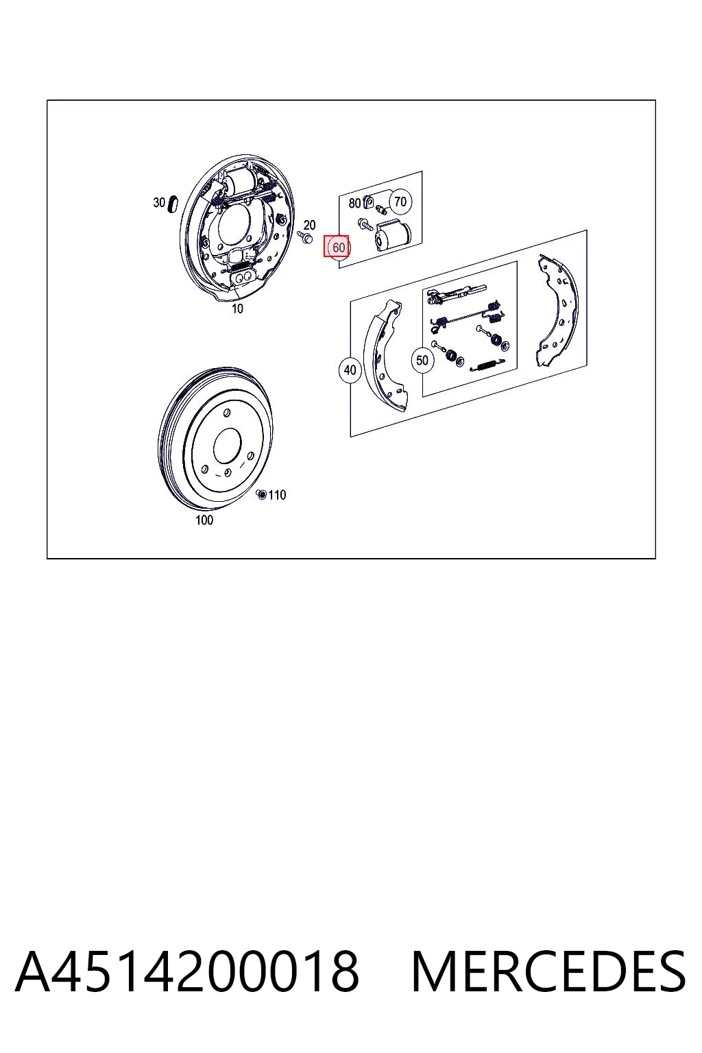 Bombín de freno de rueda trasero Smart FORTWO desde 20,46 €