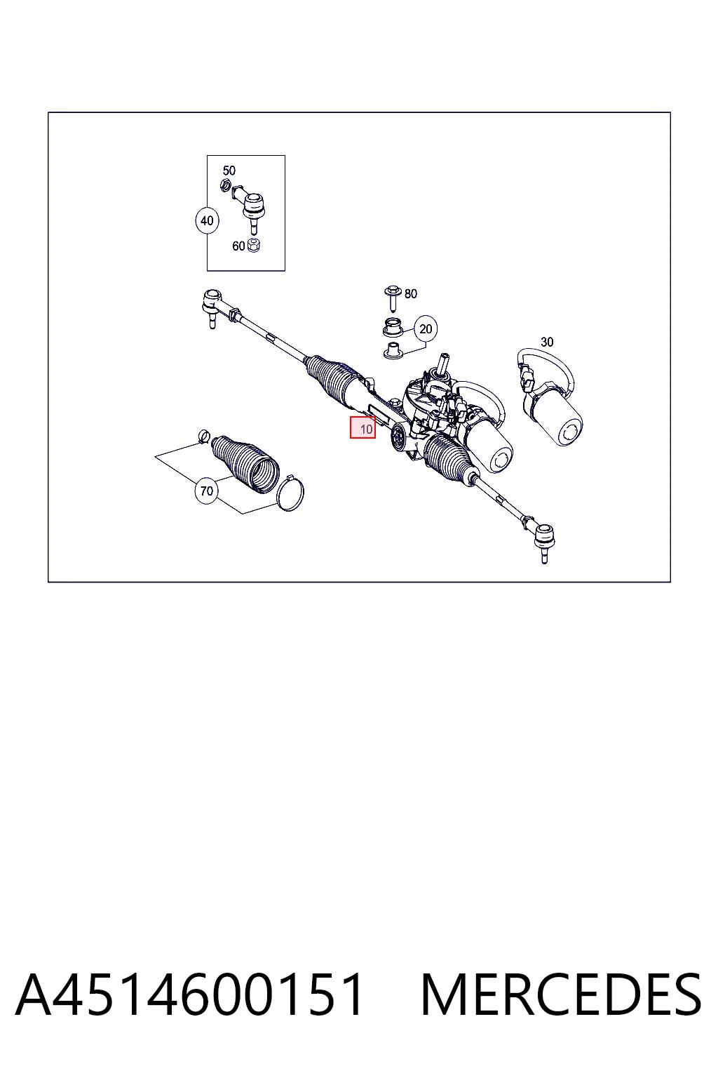 Engranaje de dirección Smart FORTWO coupé (451) (2007 - 2026) precio, desde 223,06 EUR
