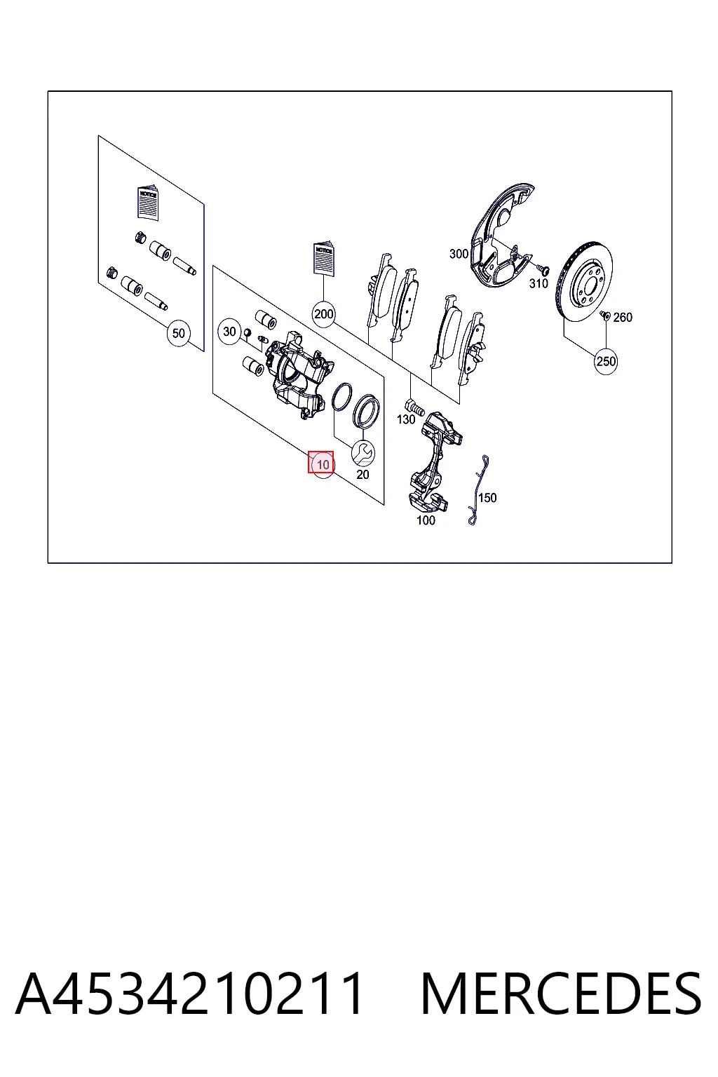 Comprar Juego de reparación de pinza de freno delantero Smart FORFOUR  453 a bajo precio