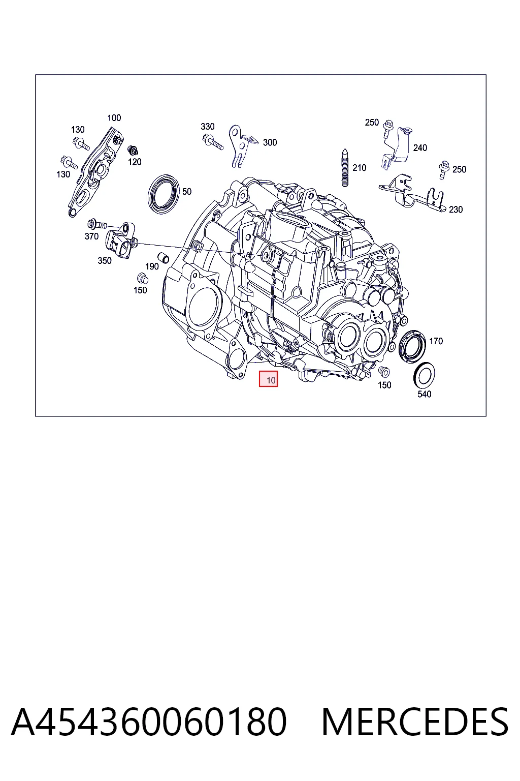 A454360060180 Mercedes