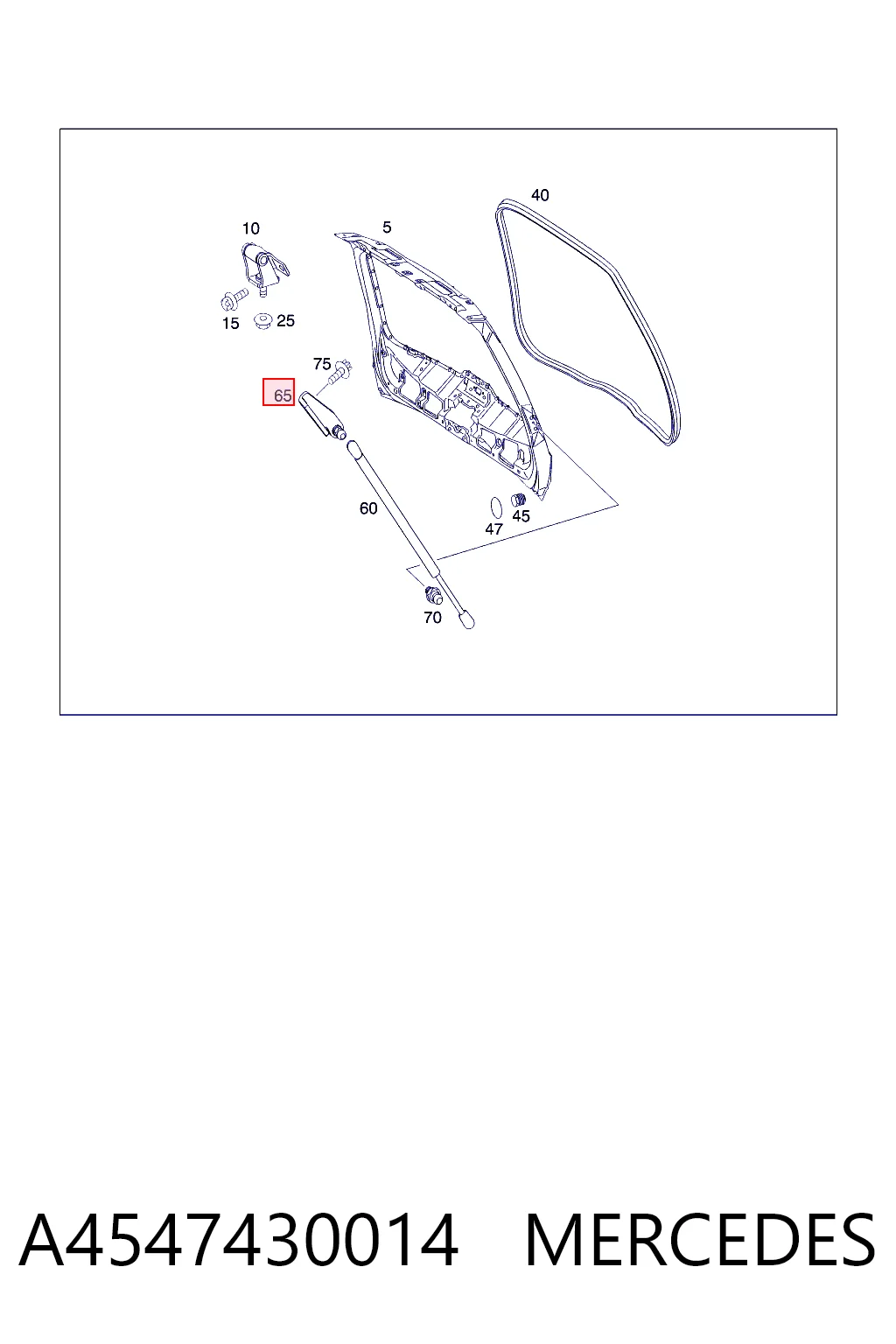 A4547430014 Mercedes