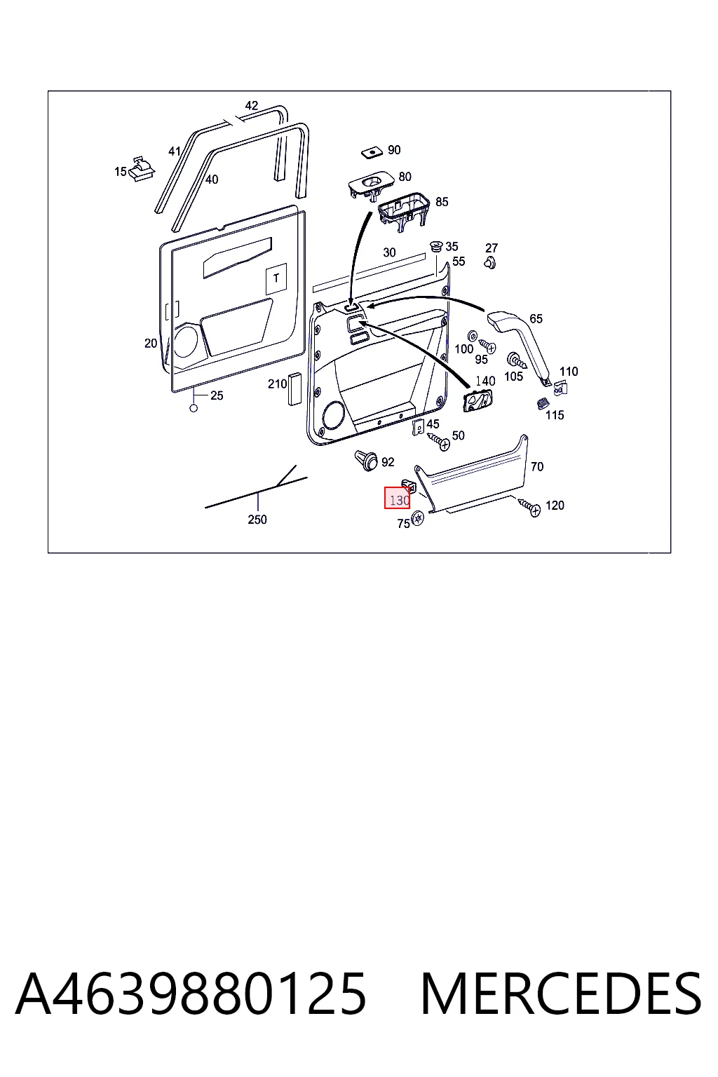 A4639880125 Mercedes
