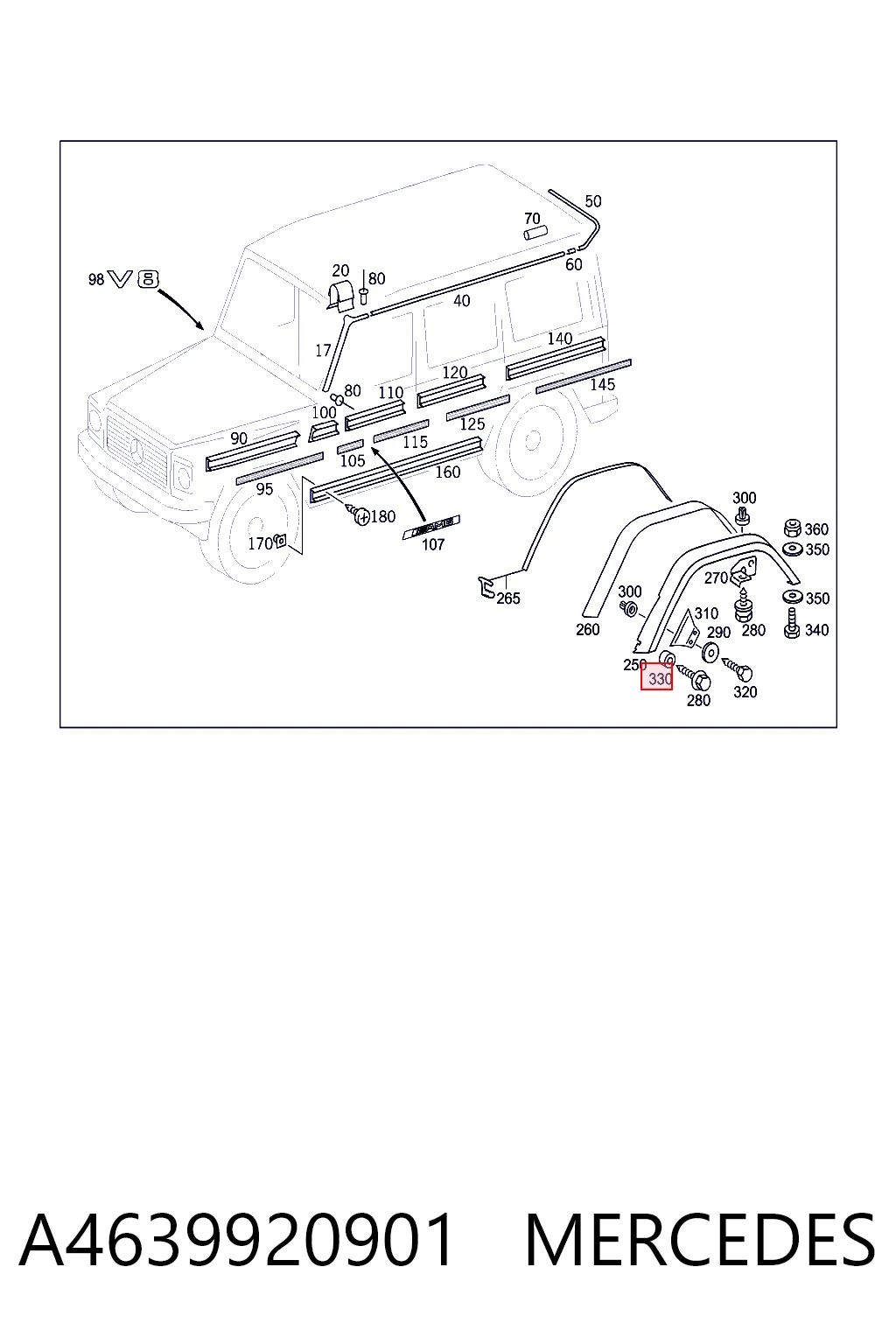 A4639920901 Mercedes