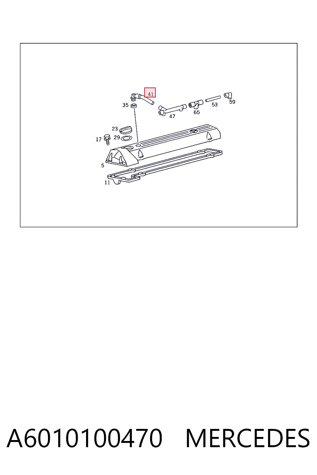 A6010100470 Mercedes