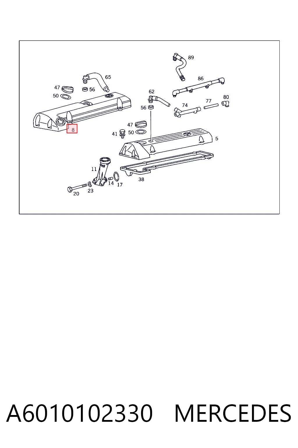A6010102330 Mercedes