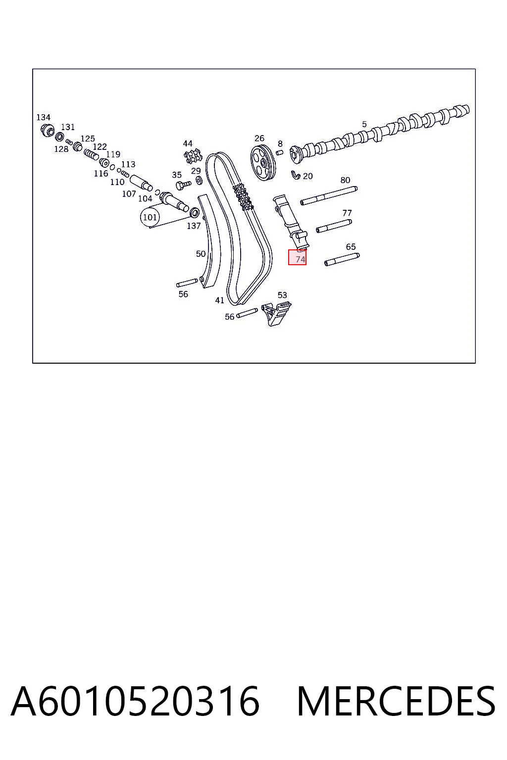 A6010520316 Mercedes