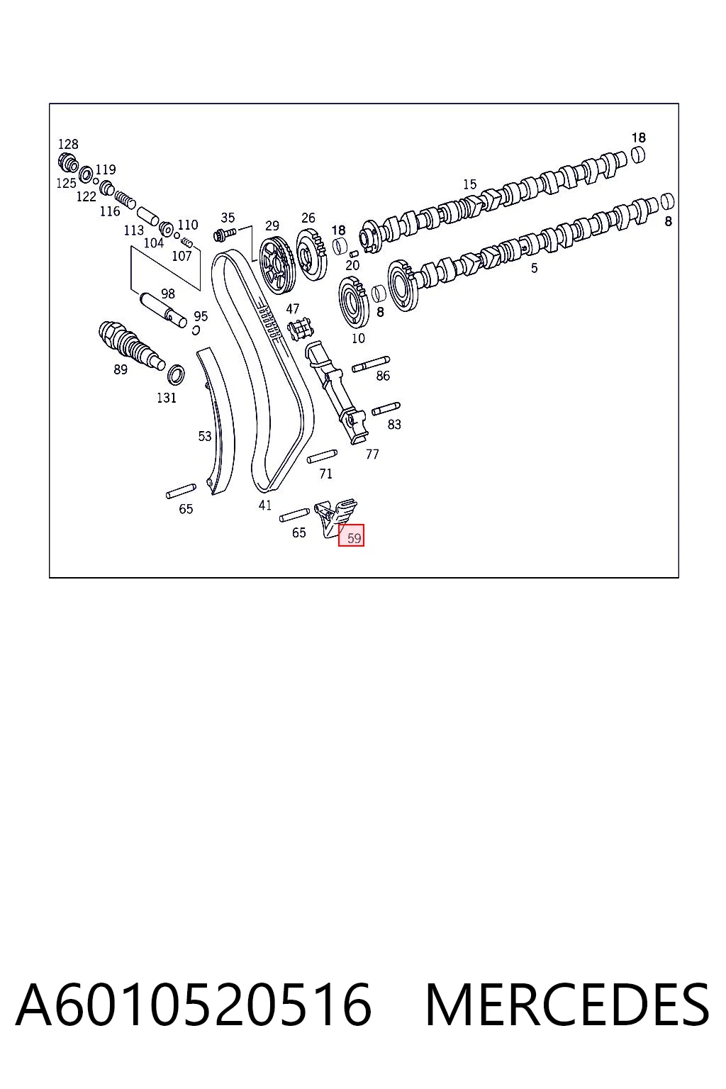 A6010520516 Mercedes
