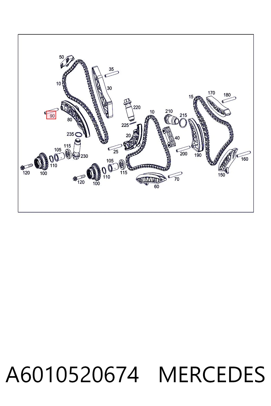 A6010520674 Mercedes