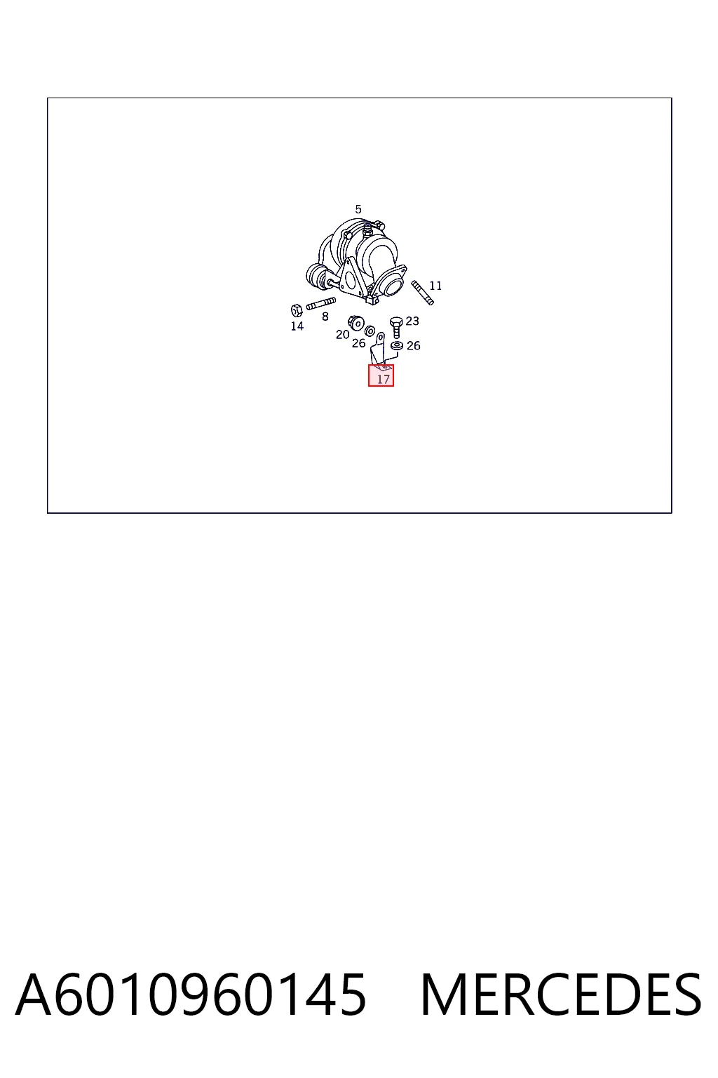A6010960145 Mercedes