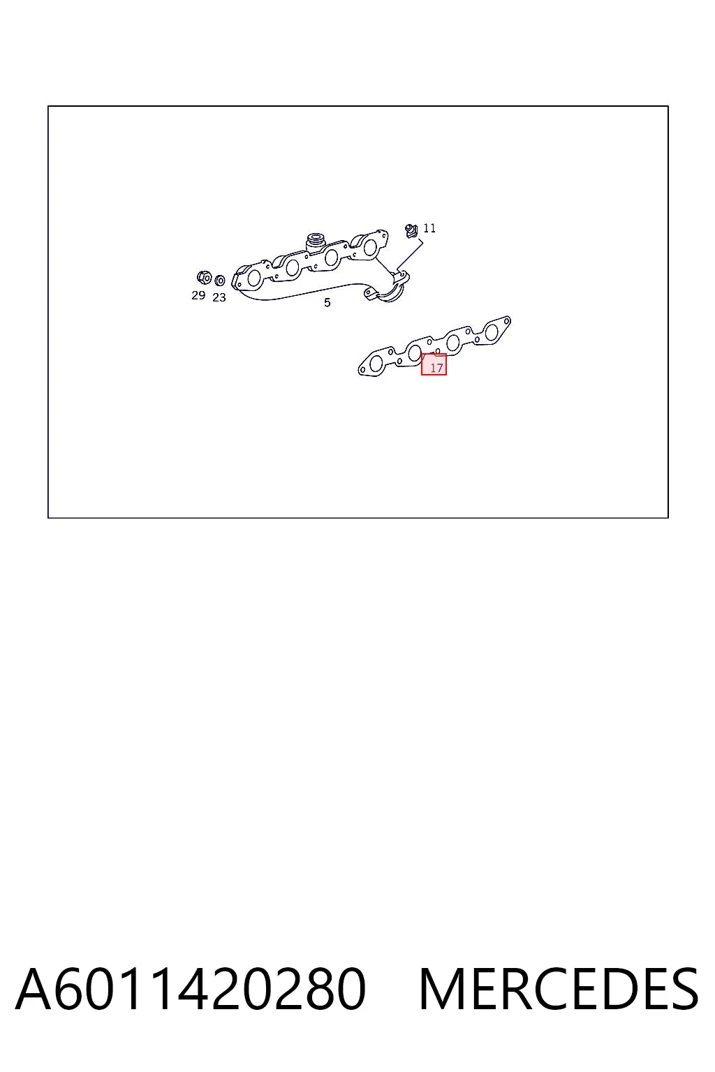 Junta colector escape SsangYong Korando SUV (KJ) (1996 - 2006) precio, desde 4,40 EUR