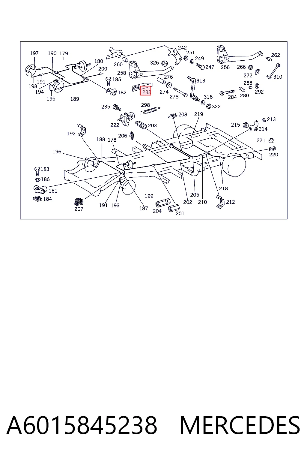 A6015845238 Mercedes