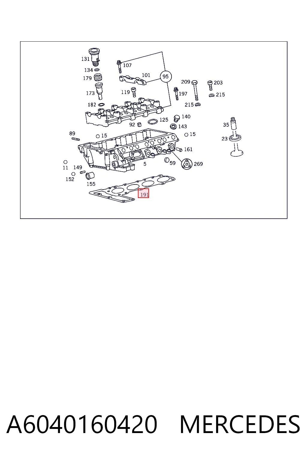 A6040160420 Mercedes
