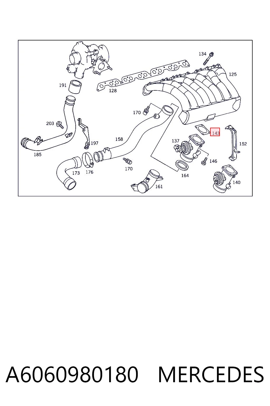 A6060980180 Mercedes