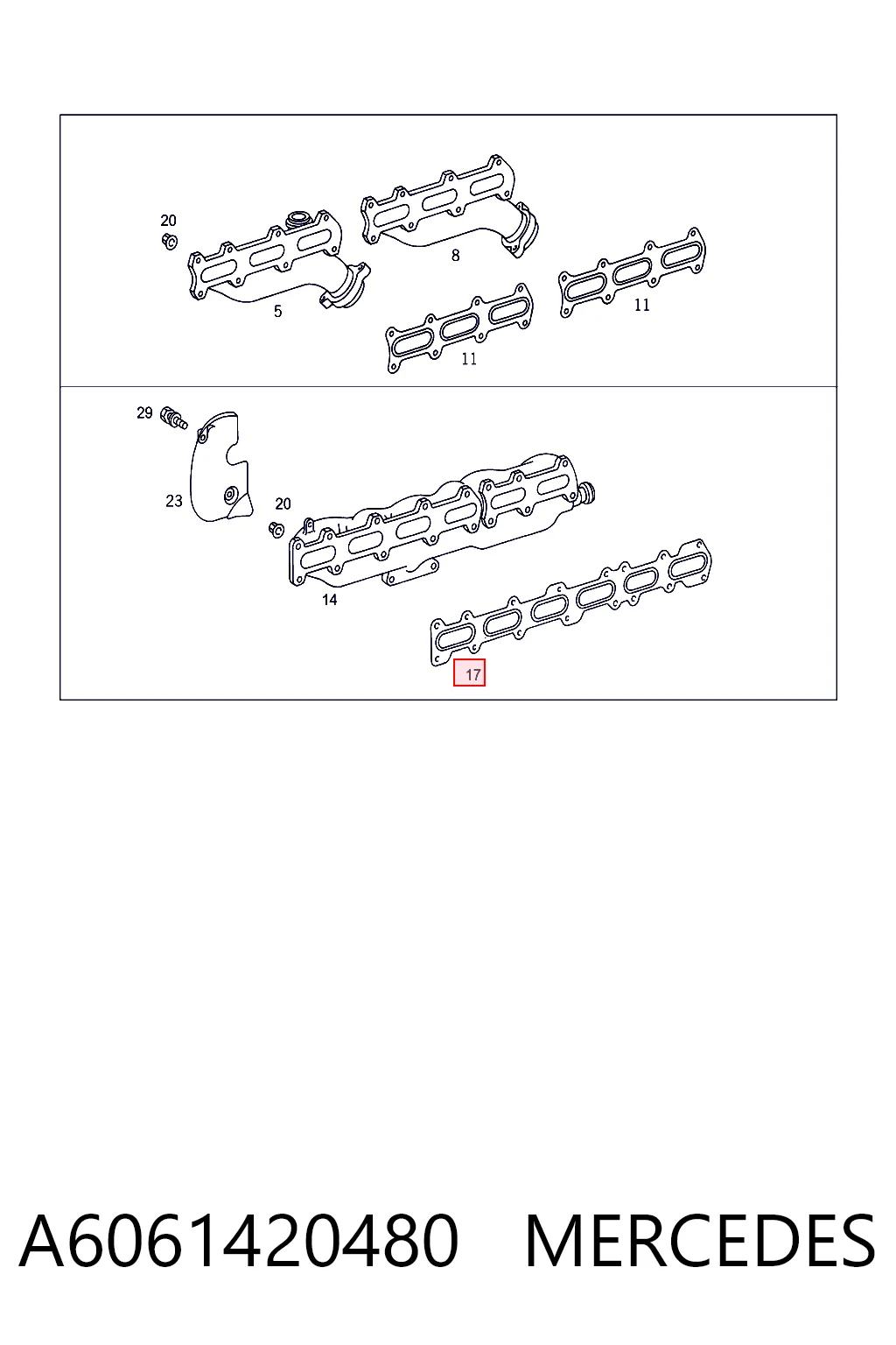 A6061420480 Mercedes