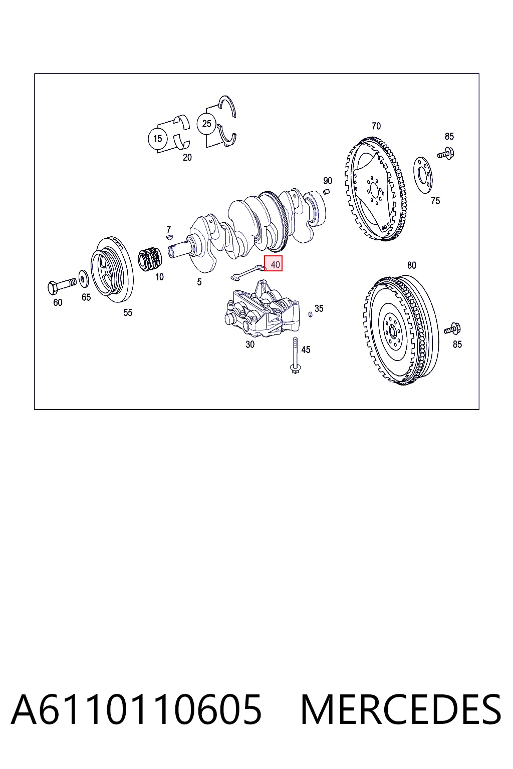 A6110110605 Mercedes