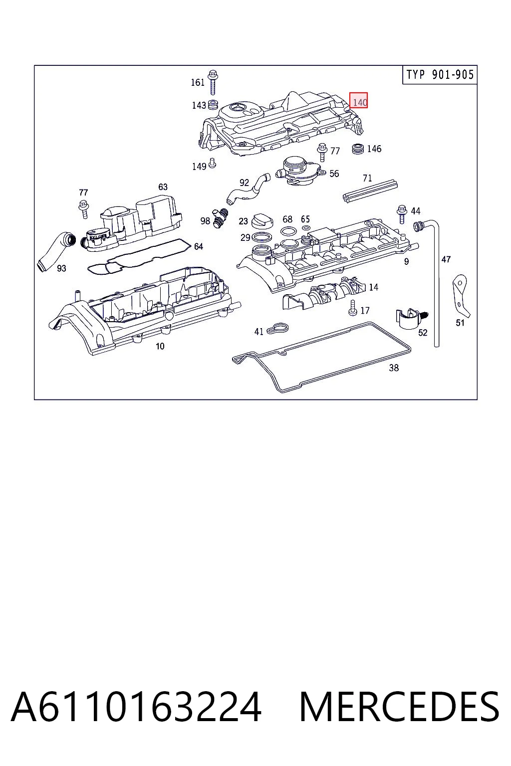 A6110163224 Mercedes