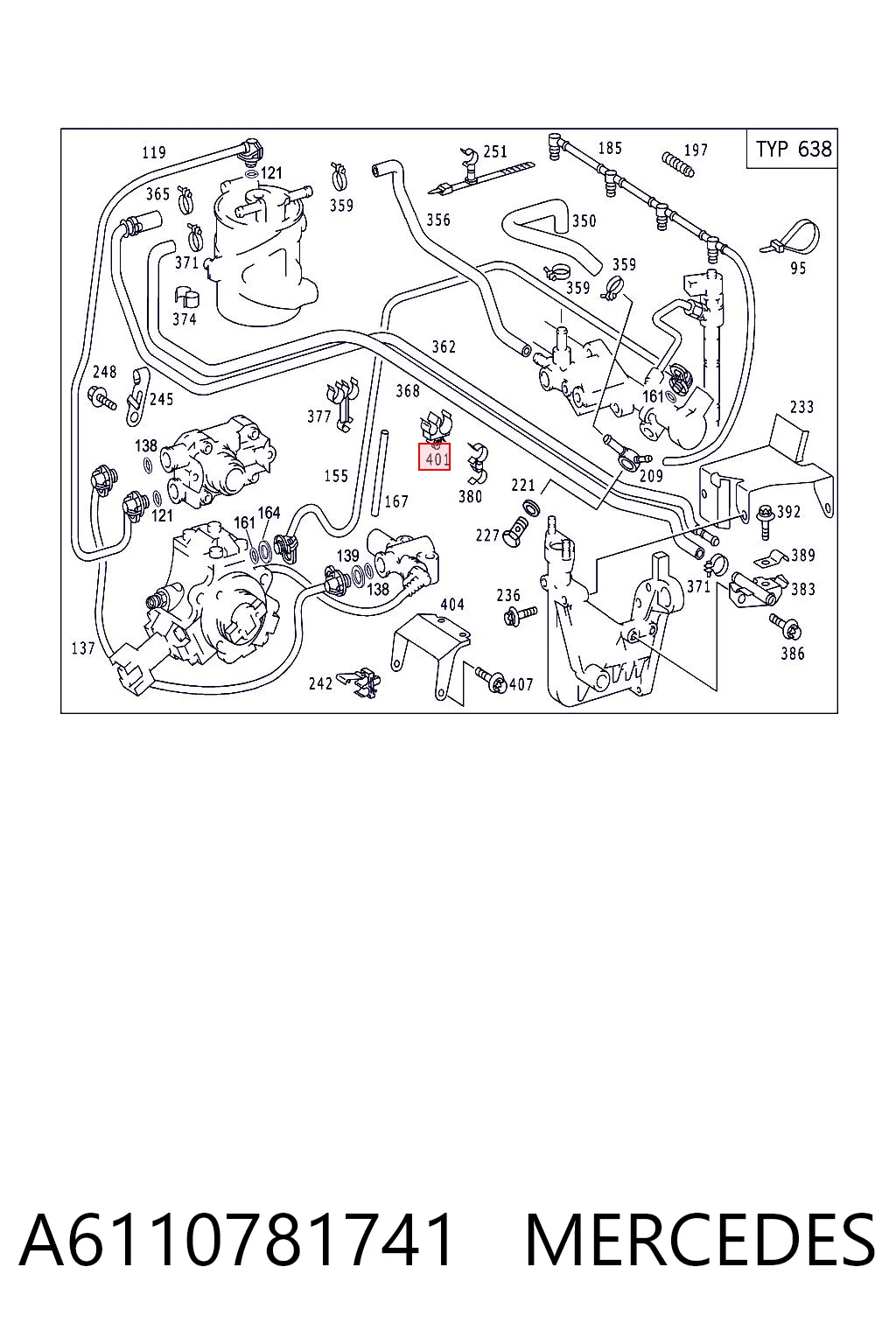 A6110781741 Mercedes