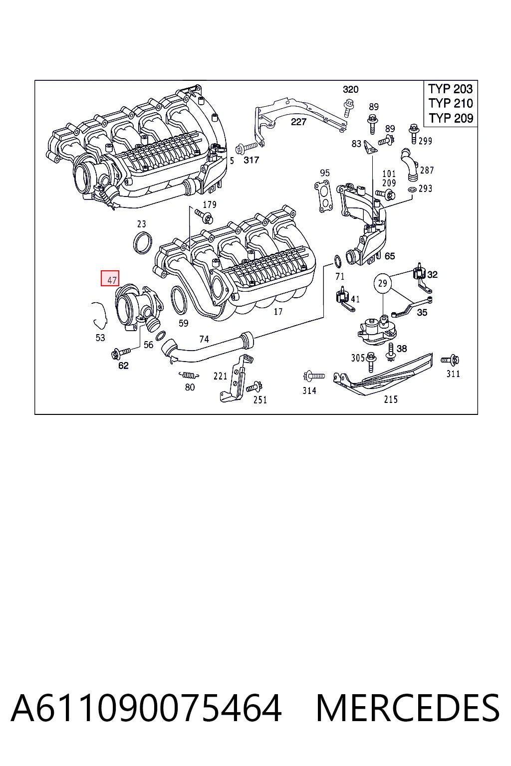 A611090075464 Mercedes