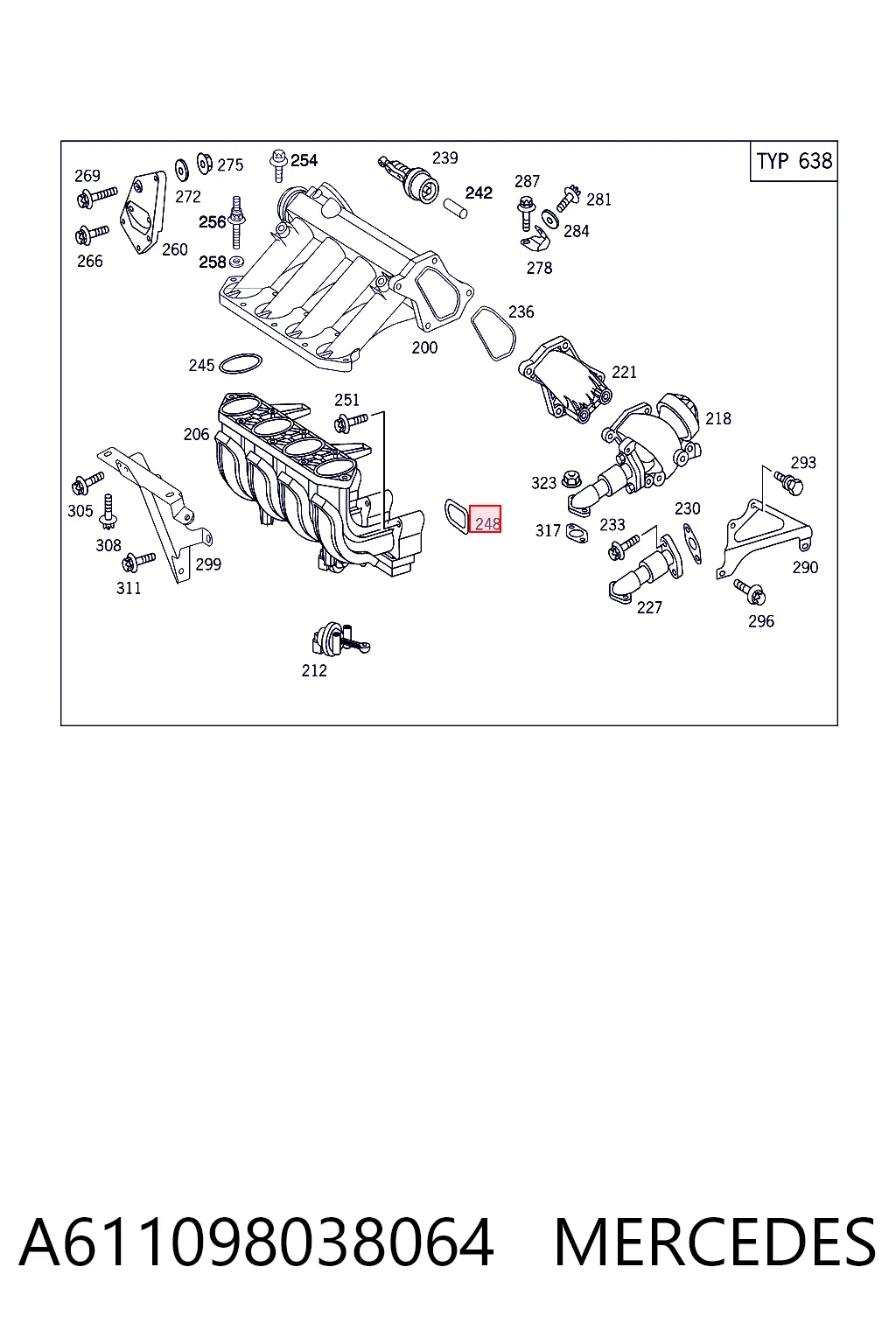 A611098038064 Mercedes
