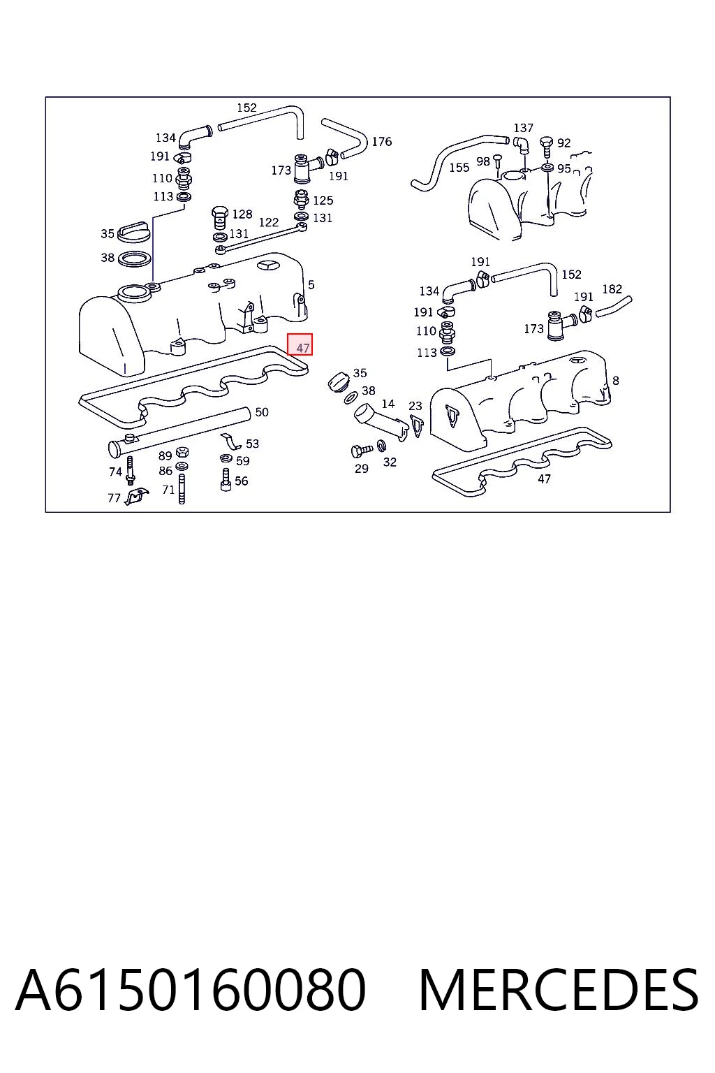 Comprar X0274000 Glaser Junta de tapa de balancines
