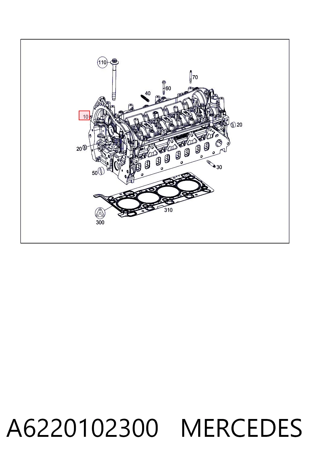 A6220102300 Mercedes