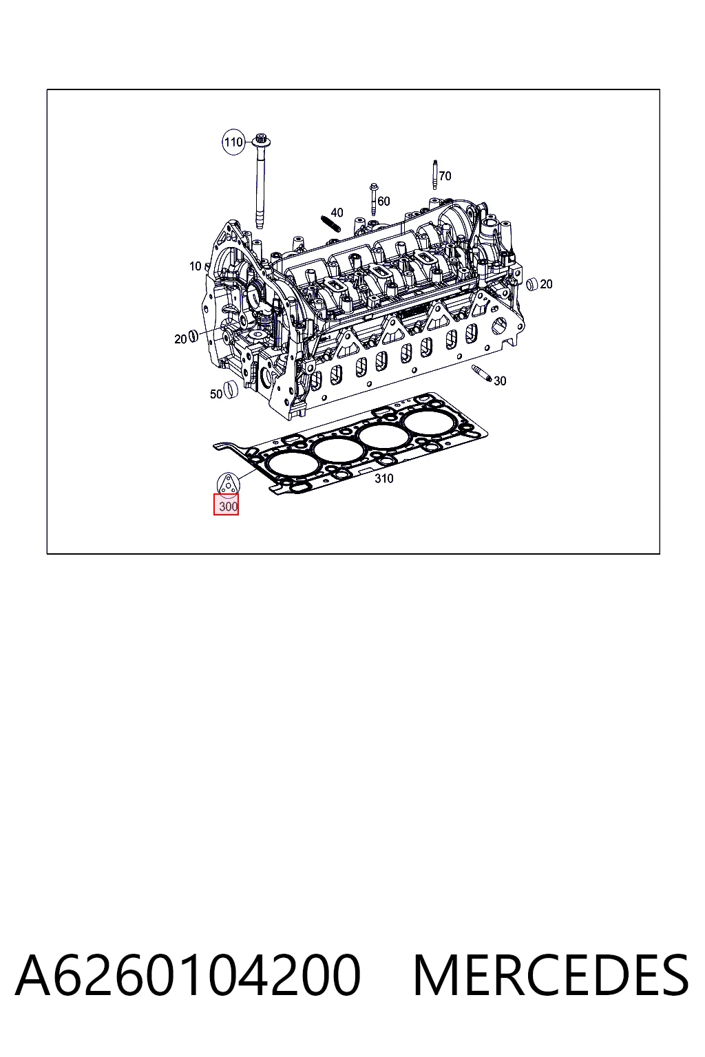 A6260104200 Mercedes