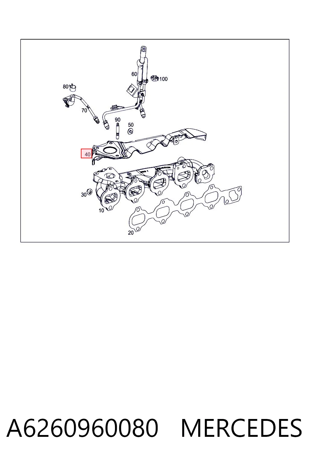 A6260960080 Mercedes