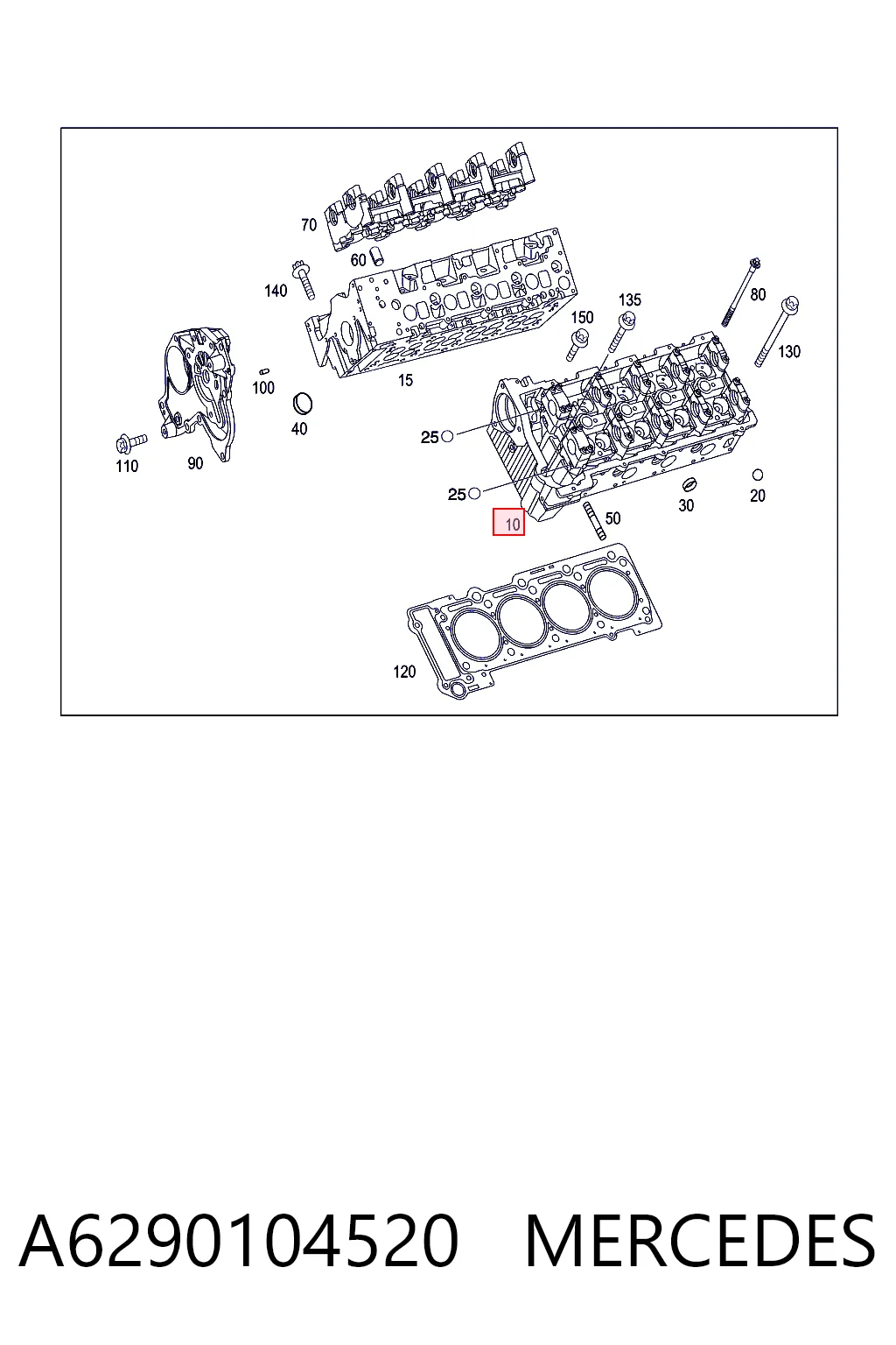 A6290104520 Mercedes