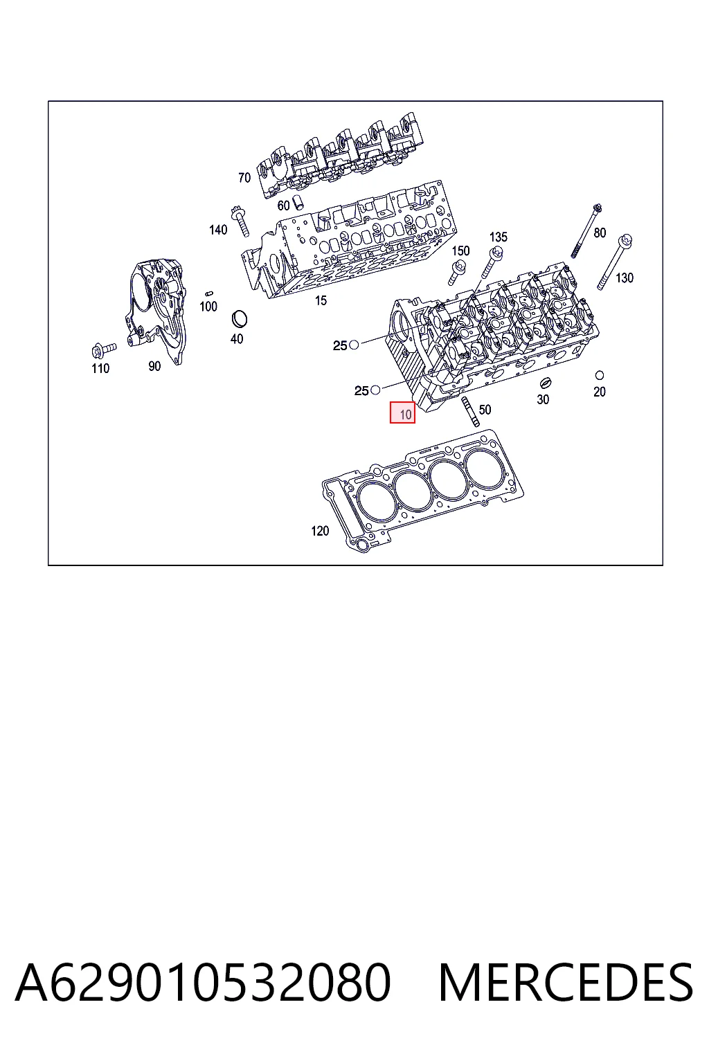 A629010532080 Mercedes