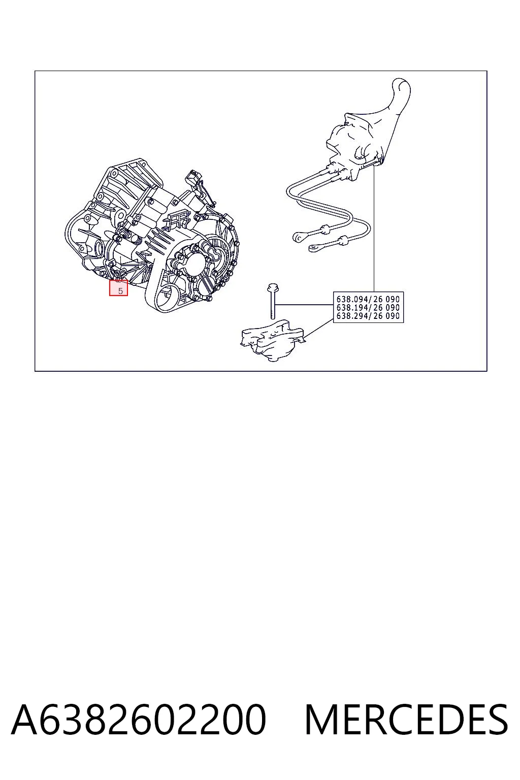 A6382602200 Mercedes