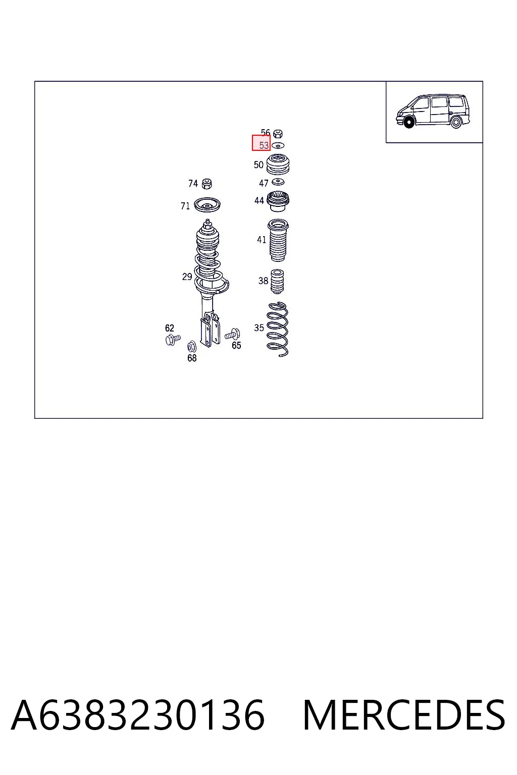 A6383230136 Mercedes
