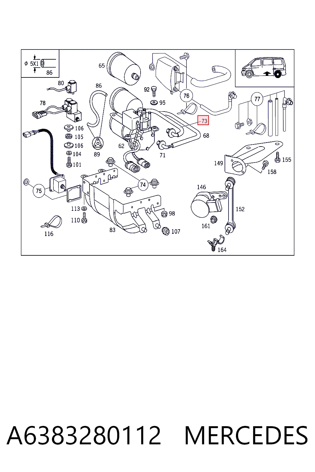 A6383280112 Mercedes