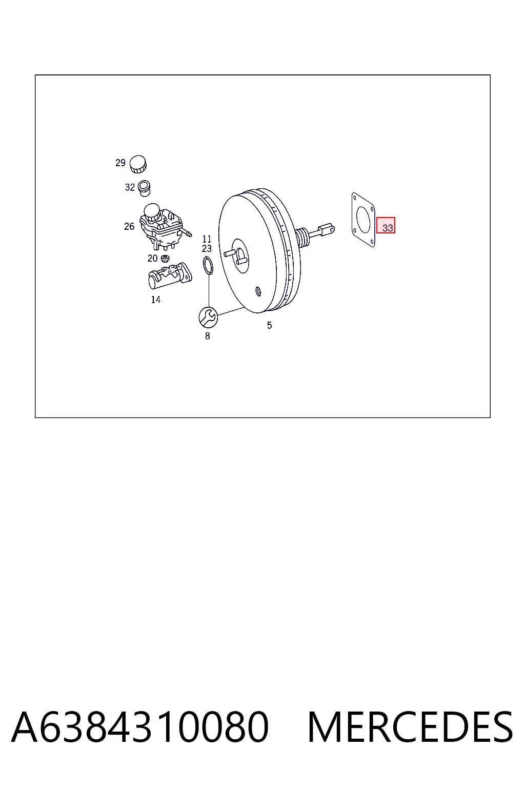 A6384310080 Mercedes