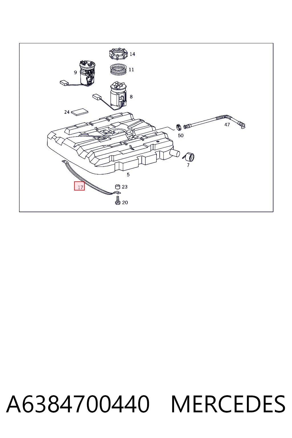 A6384700440 Mercedes
