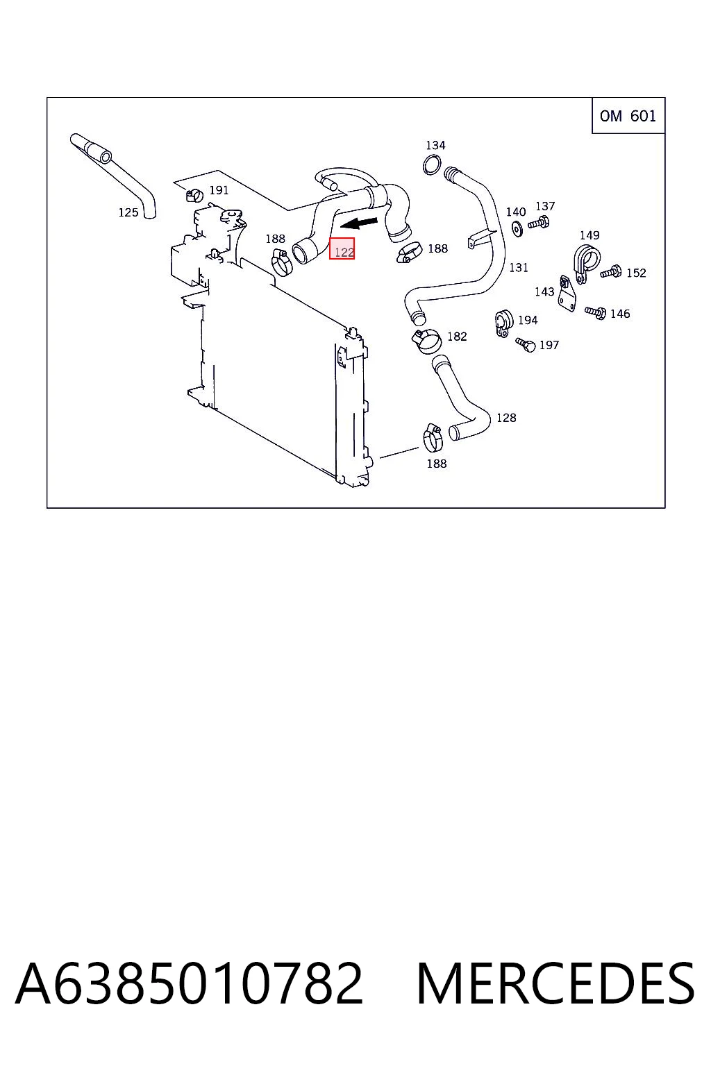A6385010782 Mercedes