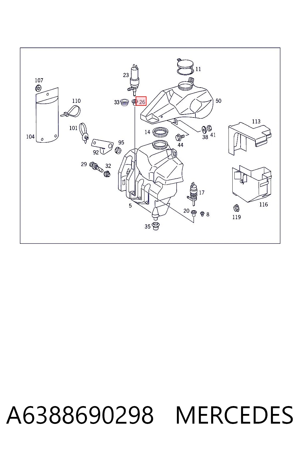 A6388690298 Mercedes
