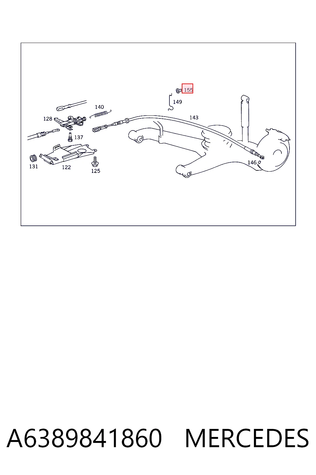 A6389841860 Mercedes
