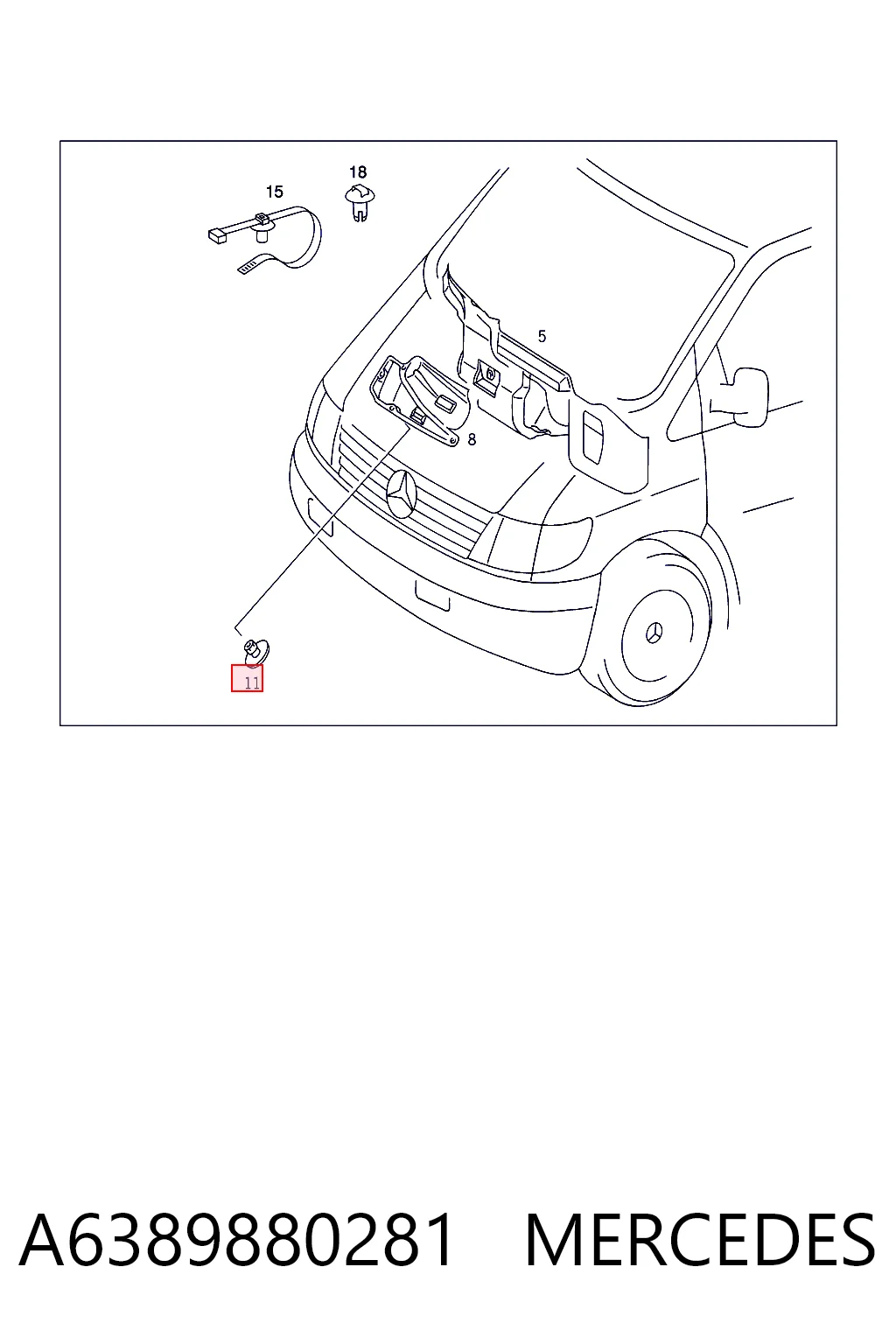 A6389880281 Mercedes