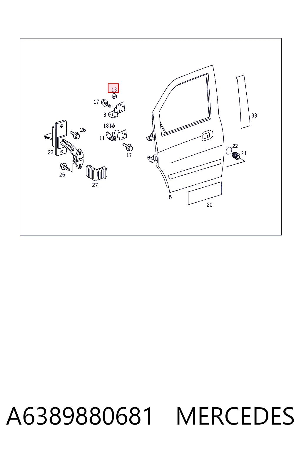 A6389880681 Mercedes