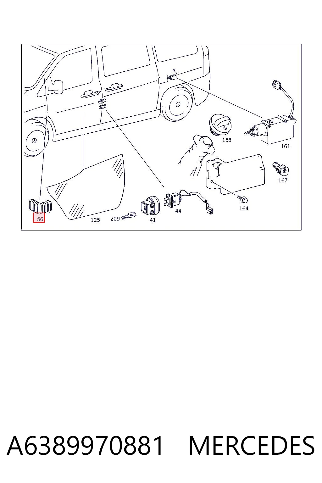 A6389970881 Mercedes