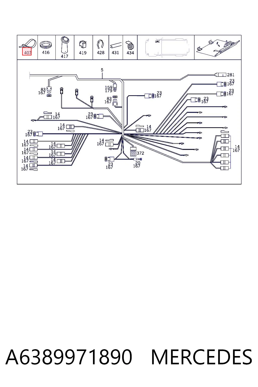 A6389971890 Mercedes