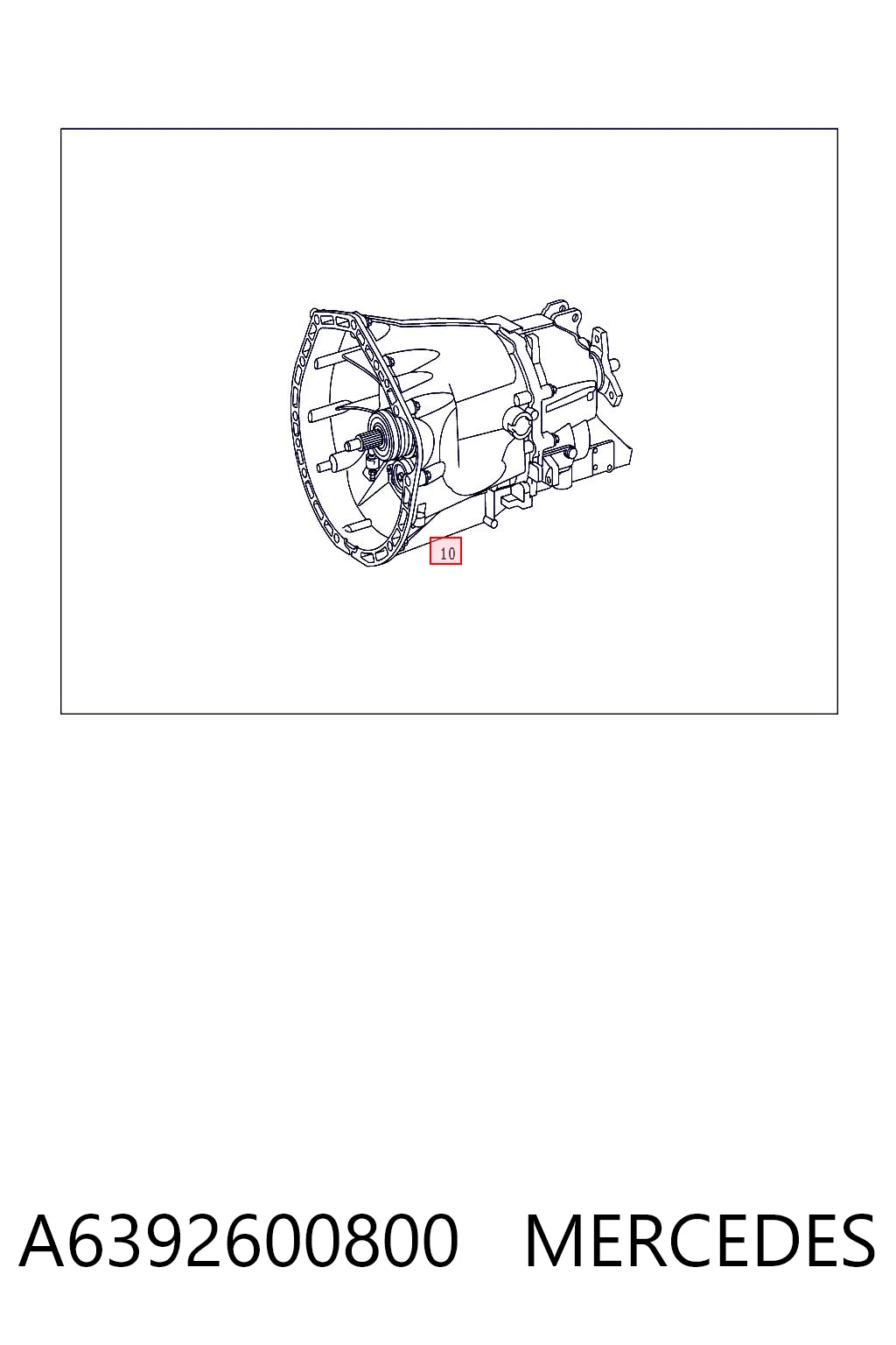 Comprar Caja de cambios Mercedes Vito II 639