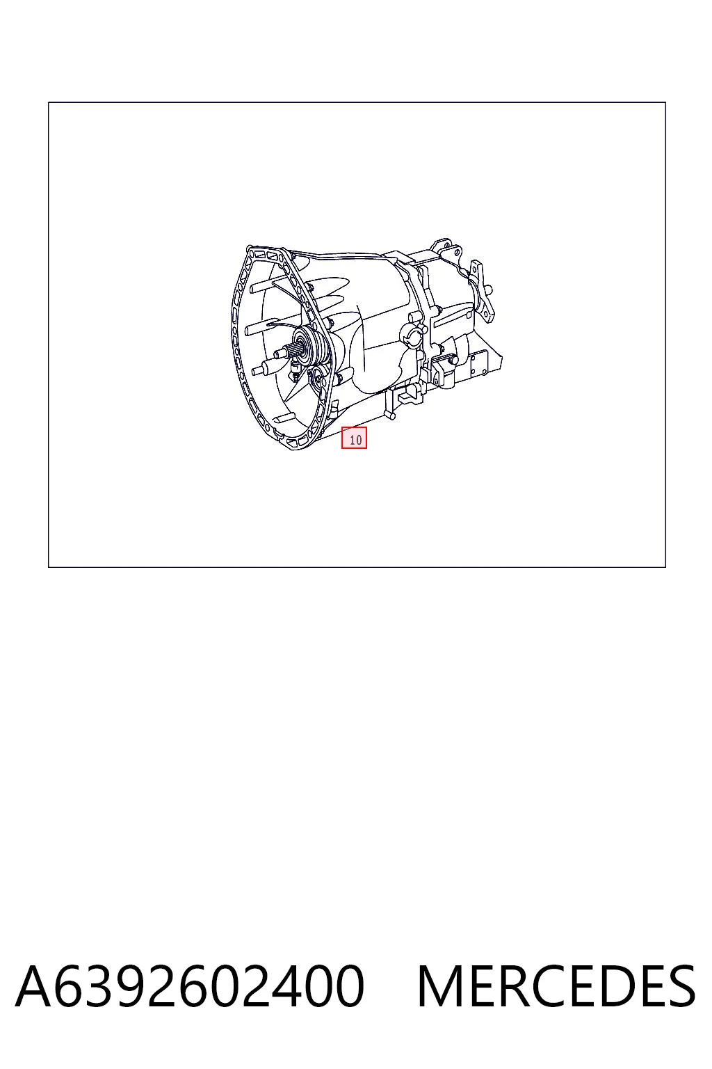 Comprar Caja de cambios manual completa Mercedes Vito  639 a bajo precio