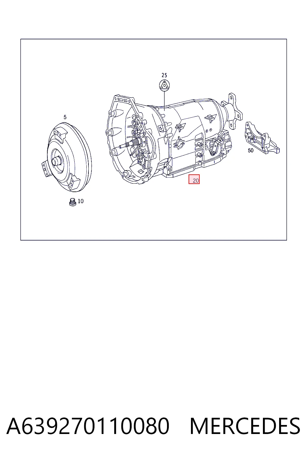 A639270110080 Mercedes