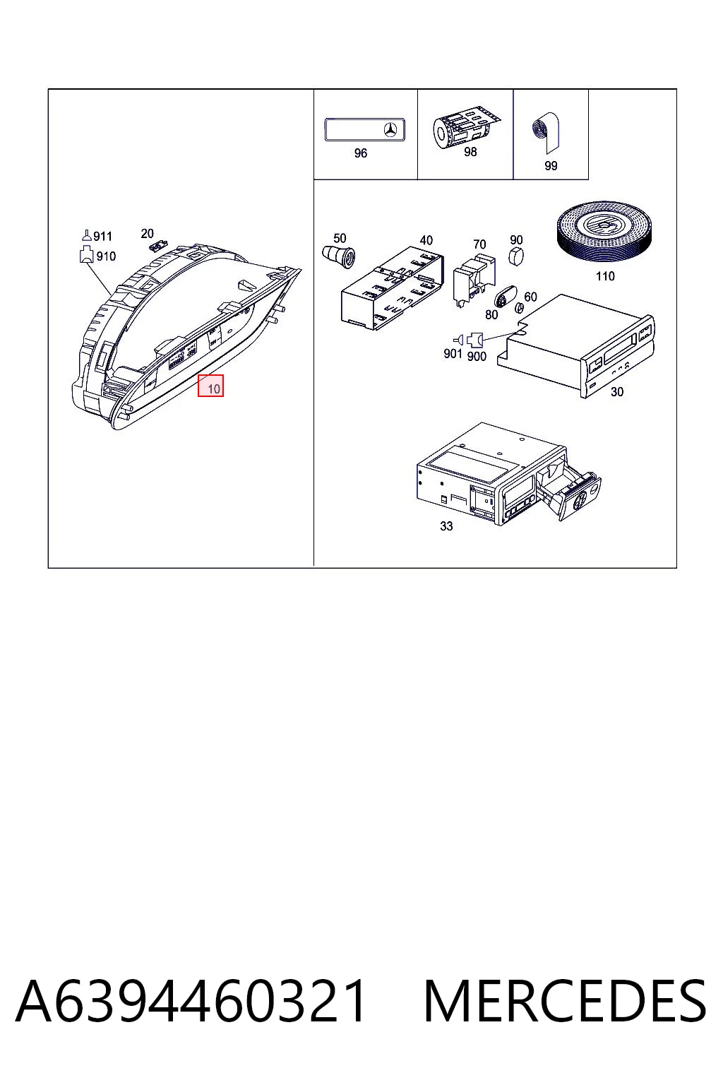 A6394460321 Mercedes