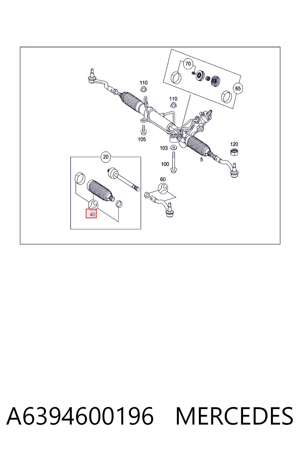 A6394600196 Mercedes