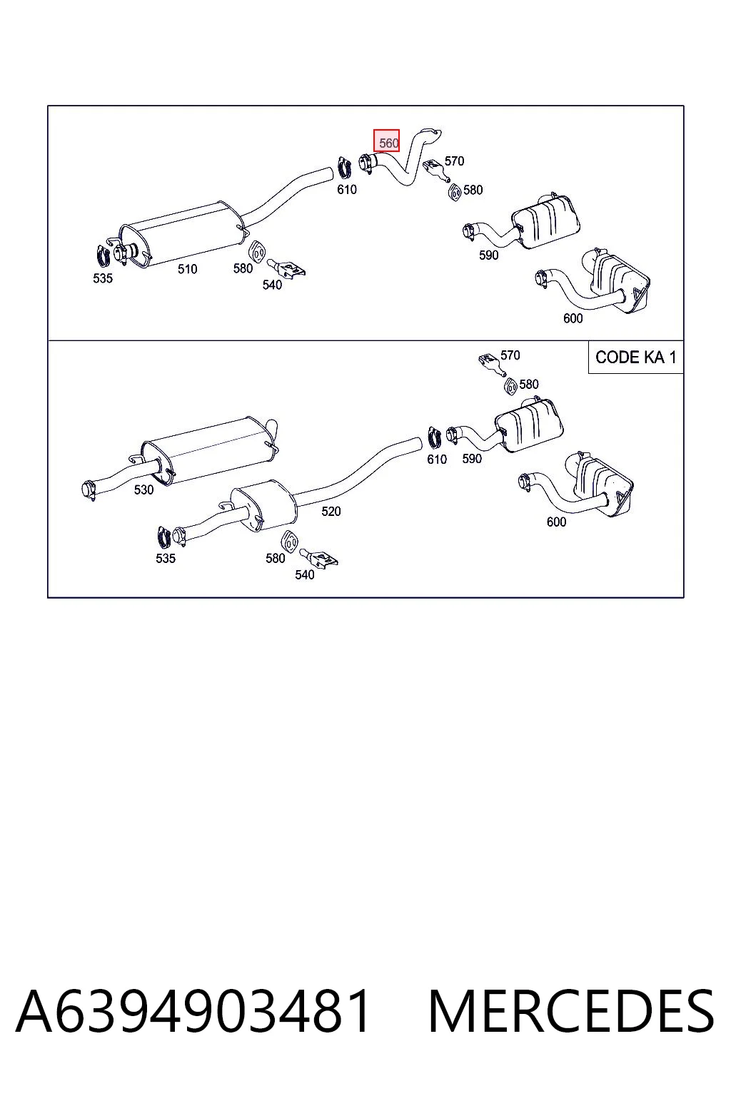 A6394903481 Mercedes