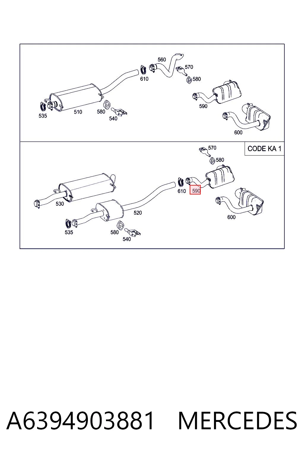 A6394903881 Mercedes