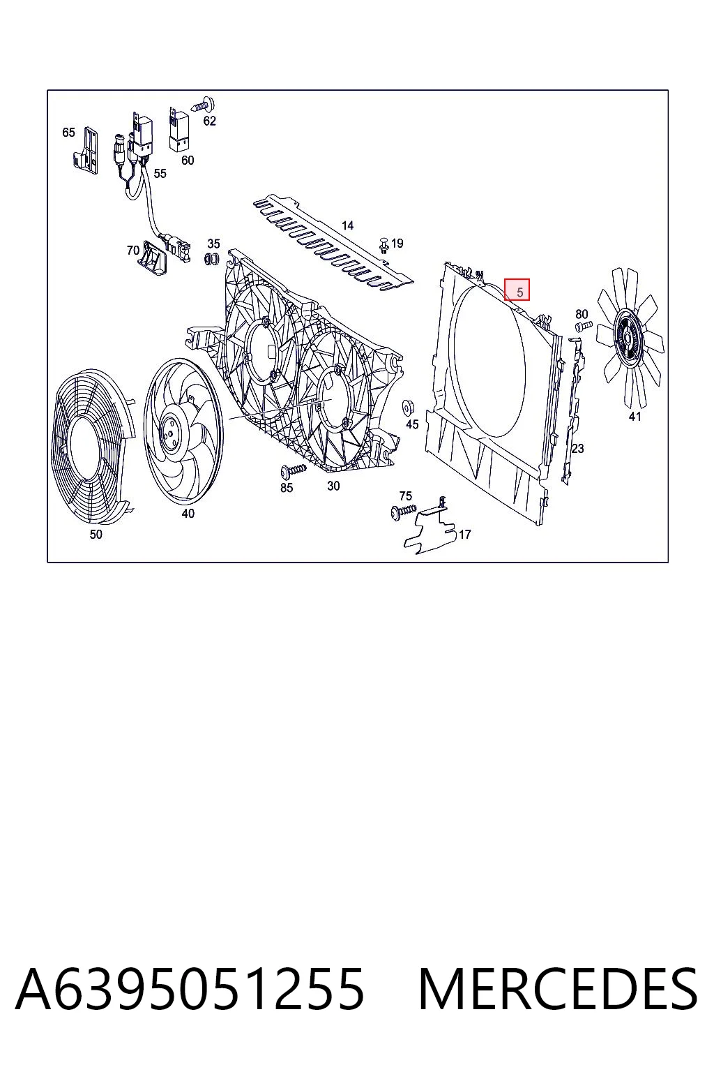 A6395051255 Mercedes